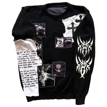 &quot;CHAOS&quot; Sweater