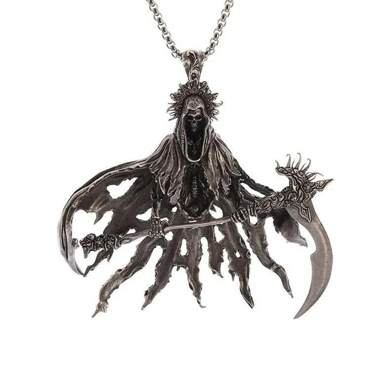 &quot;Grim Reaper&quot; Necklace