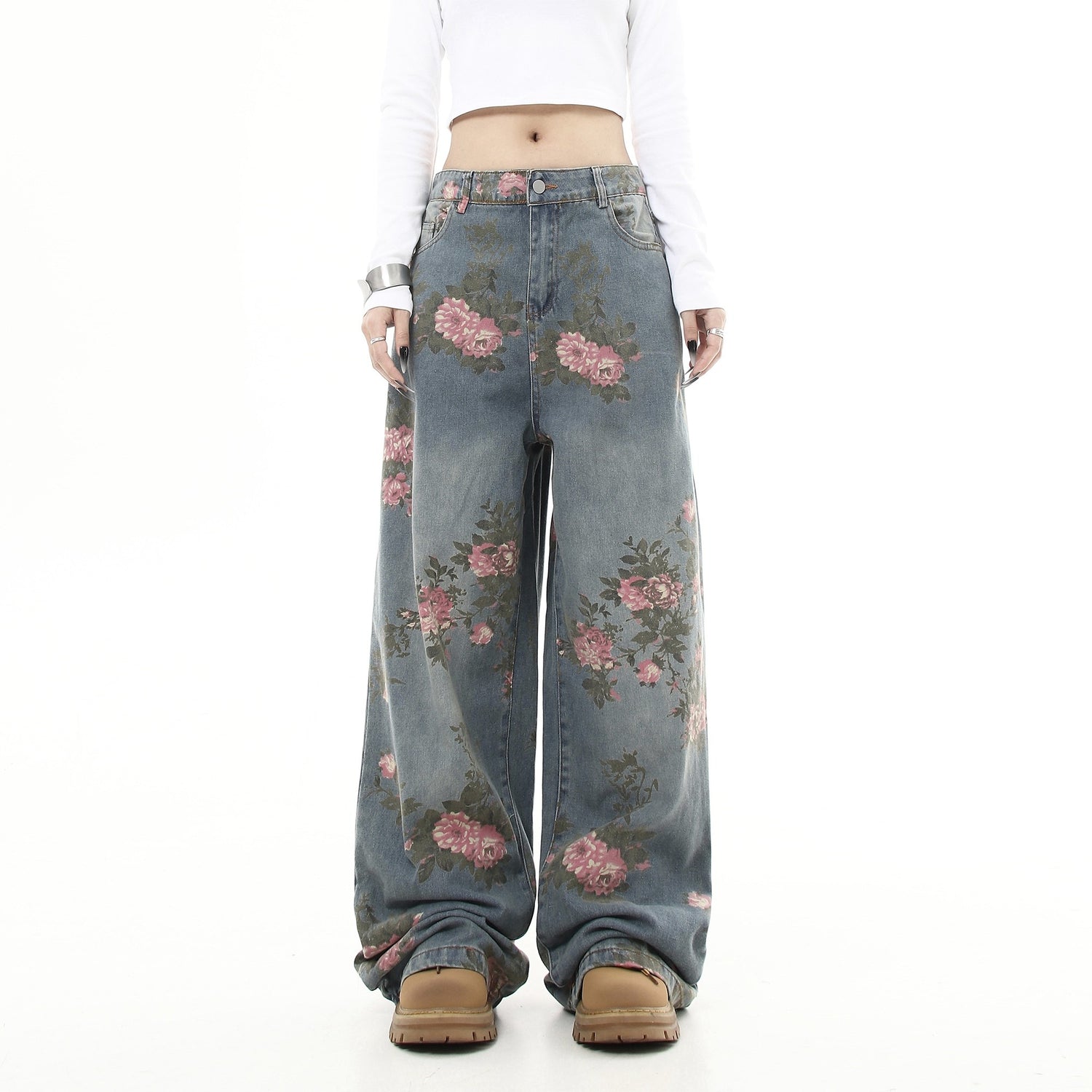 &quot;Floral&quot; Denim