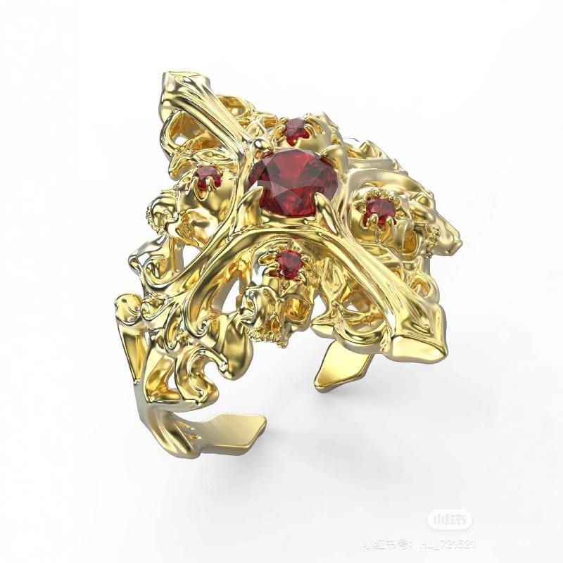 &quot;Red Stone&quot; Ring