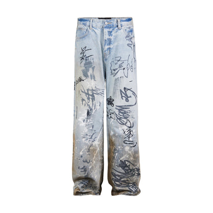 &quot;Graffiti V2&quot; Denim